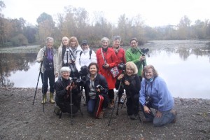 Catherine Allan_2014_Fall2_PhotoGroup Photography Committee Group in Arboretum