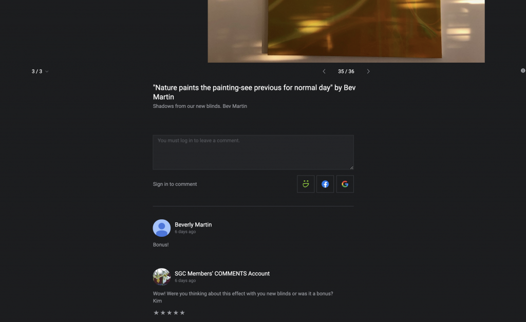 Tips for adding submitted photo information