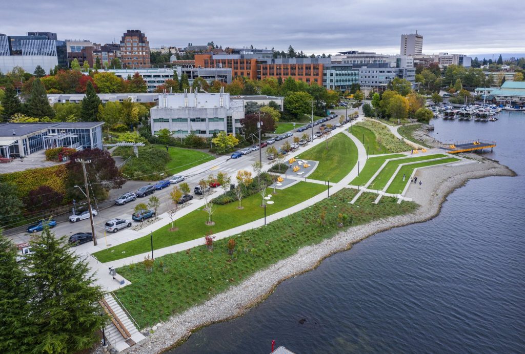 New Portage Bay Waterfront Park in Seattle