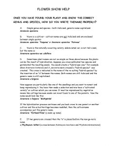 Botanical names help_
